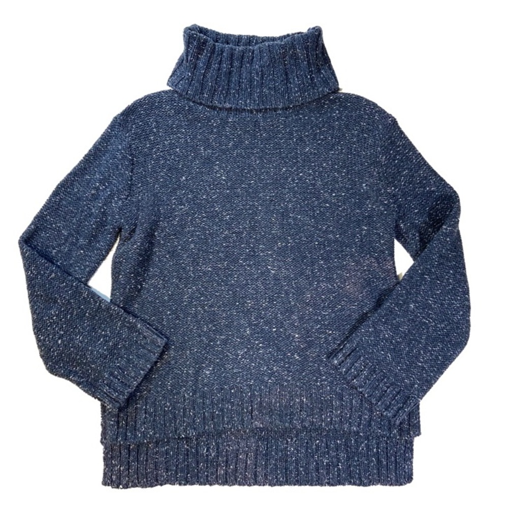 MADEWELL speckled turtleneck sweater